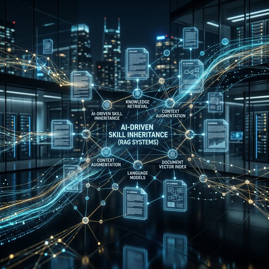 AI-Driven Skill Inheritance
(RAG Systems)